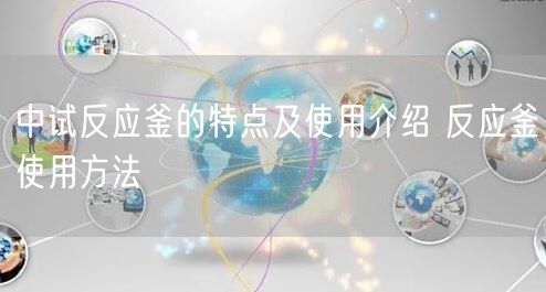 中試反應釜的特點及使用介紹 反應釜使用方法(圖1)