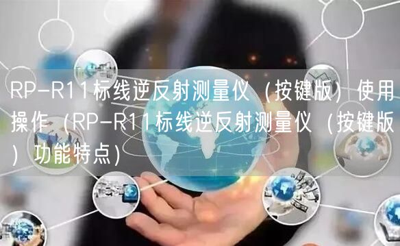 RP-R11標(biāo)線逆反射測量儀（按鍵版）使用操作（RP-R11標(biāo)線逆反射測量儀（按鍵版）功能特點）(圖1)